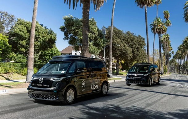 Uber та Volkswagen запустять сервіс роботаксі в США