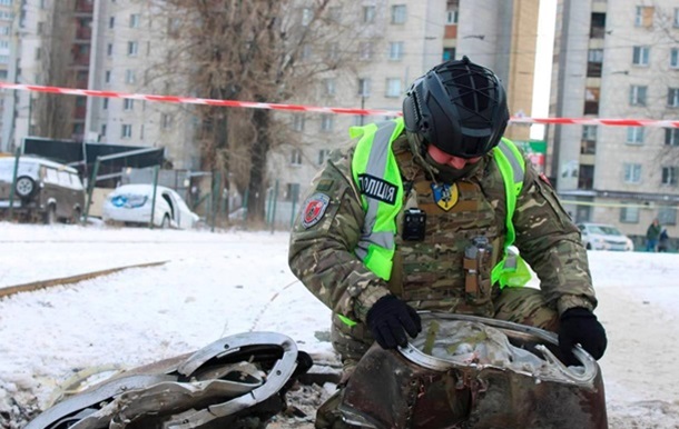 Россия атаковала Украину 25 ракетами и 219 дронами