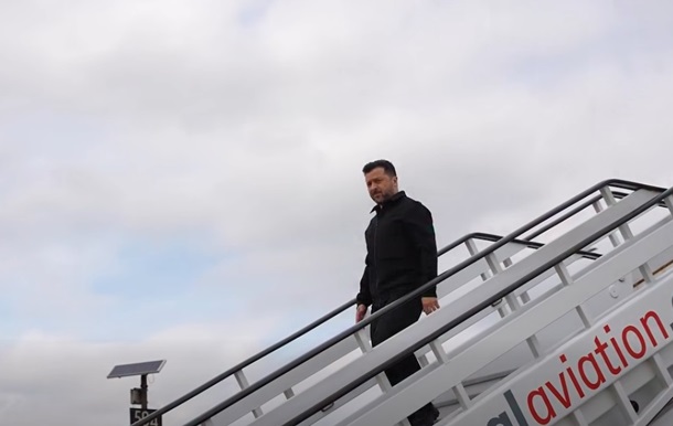 Зеленский прибыл в Лондон