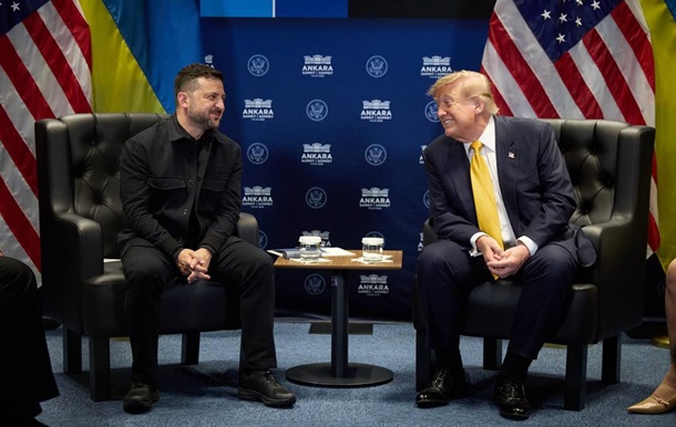 Зеленский оценил встречу с Трампом в Анкаре